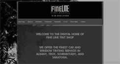 Desktop Screenshot of finelinetintshop.com